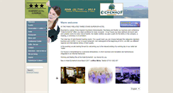 Desktop Screenshot of hotel-eichenhof.info
