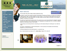 Tablet Screenshot of hotel-eichenhof.info