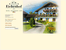 Tablet Screenshot of hotel-eichenhof.de